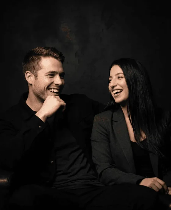 Dave and Sophie Jefferis, founders of Molotov Creative Agency